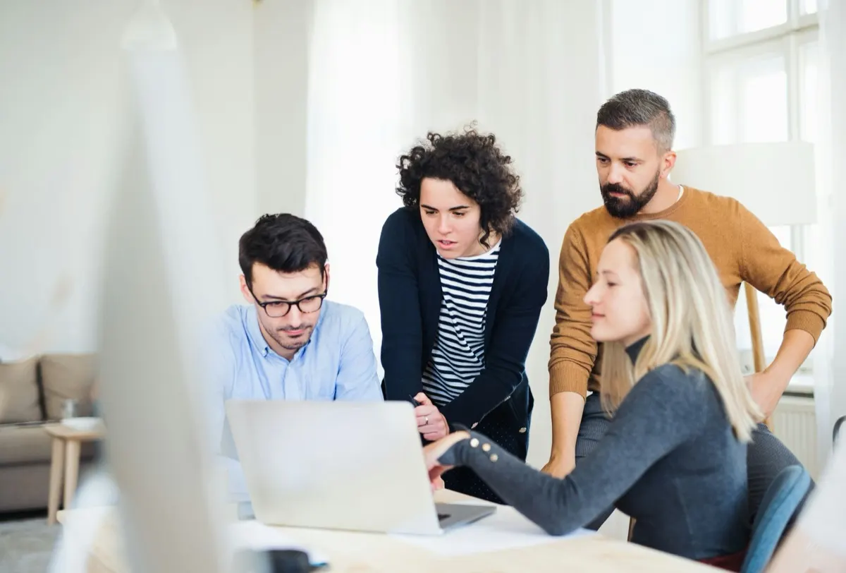 Équipe en collaboration